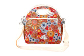 Neoprene Lunch Cooler Bag with Shoulder Strap - Retro Summer